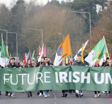 irish unity march
