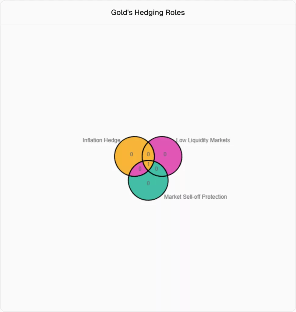 gold's hedging roles
